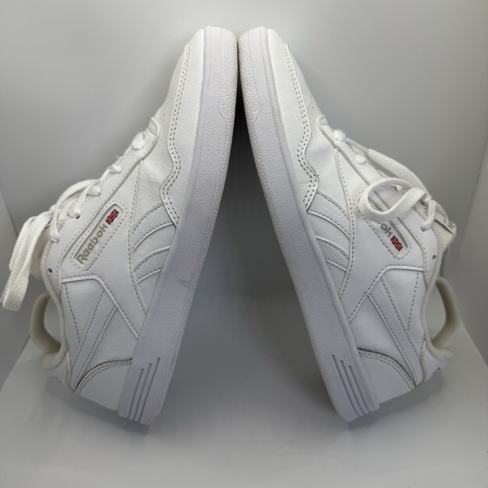 Reebok Classic Womens Club MEMT FU6817‎ White/Steel Casual Shoes Sneakers Size 9 - Picture 7 of 12